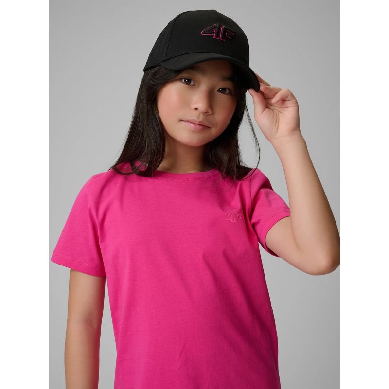 4F Regular plain girls' T-shirt shirts