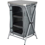 Enero FOLDABLE TRAVEL CABINET WITH 3 SHELVES CAMP tourist equipment