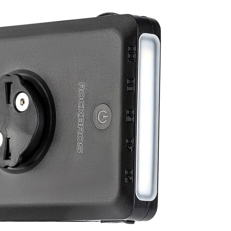 Rockbros JP008 front bike light for counter with power bank 150lm IPX6 - fekete tourist equipment