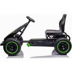Enero 18 Pedal Go-Kart Black And Green zöld toys