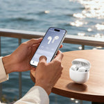 head Joyroom JR-FB1 Funpods Bluetooth 6.0 In-Ear TWS Wireless Headphones with AI Functions - White fehér headsets