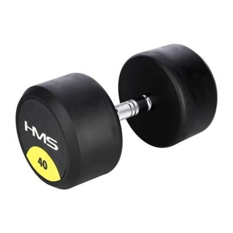 HMS Rubber-coated dumbbell 40kg HG PRO súlyzó 17-66-167