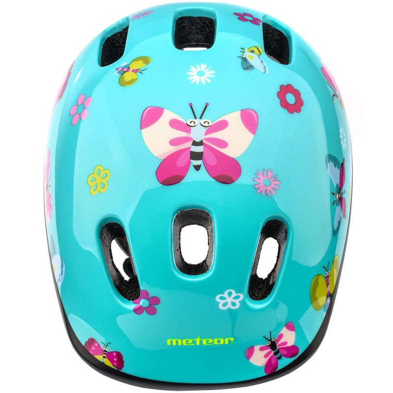 Meteor KS06 Butterflies Bicycle Helmet, Size S, 48–52 cm, sisak 24823
