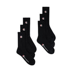 Champion 6-pack socks black U20005 KK001 fekete zokni