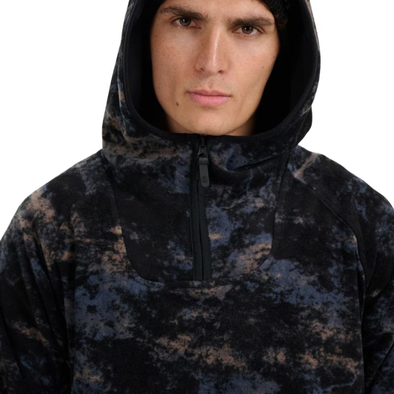 4f Men's fleece sweatshirt M427 multicolor allover 4FWAW25TFLEM427 90A Kiegészítő