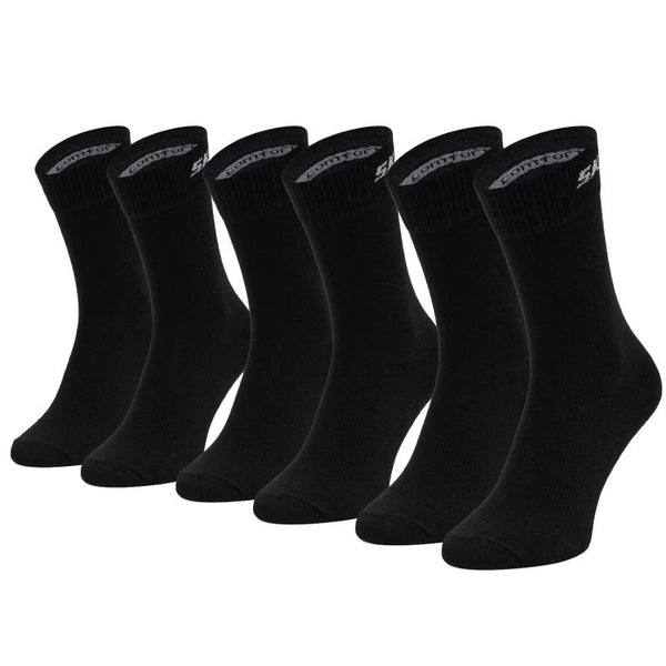 Skechers 3PPK Mesh Ventilation Socks SK41040-9999 Black 35-38 General