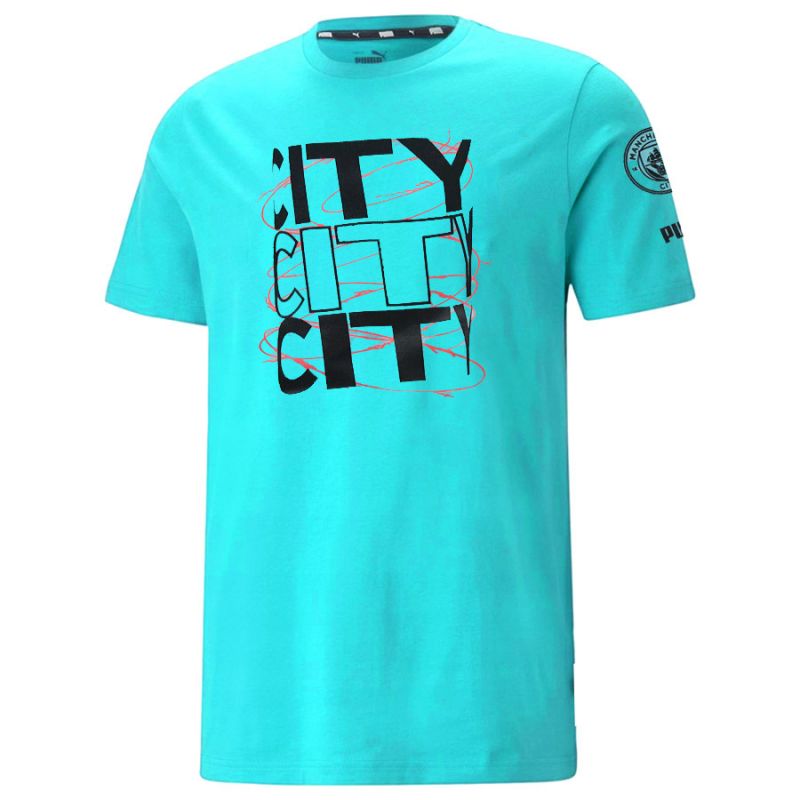 Puma Manchester City FtbCore Graphic Tee M 772950 25 Póló