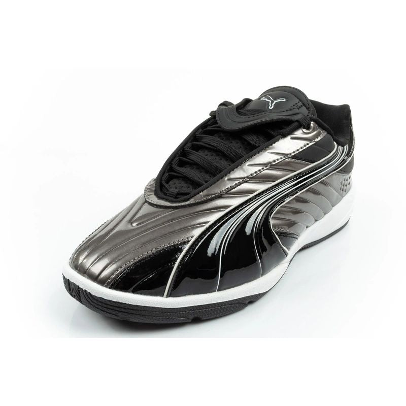 Puma sports sneakers youth V-S2 Goalgetter fashionable silver szürke utcai cipő