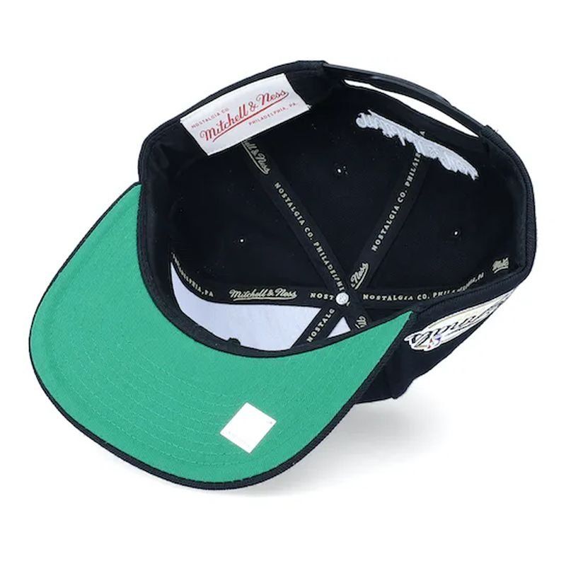 Mitchell & Ness NBA Miami Heat Top Spot Snapback Hwc Heat Cap HHSS2976-MHEYYPPPBLCK Sapka