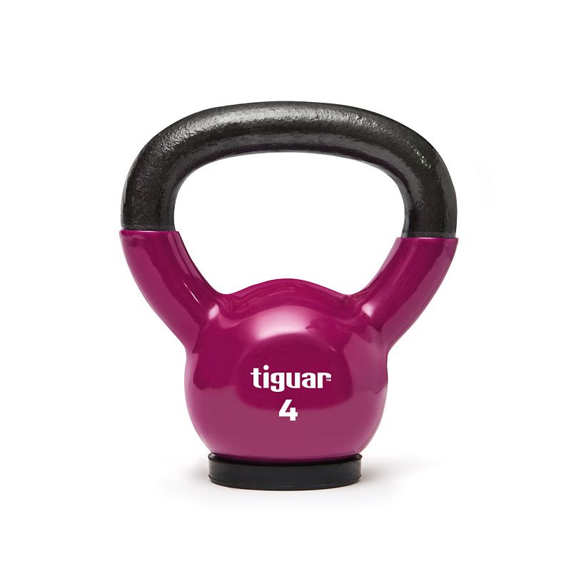 Tiguar Kettlebell 4 kg fekete kiegészítő TI-KB0004