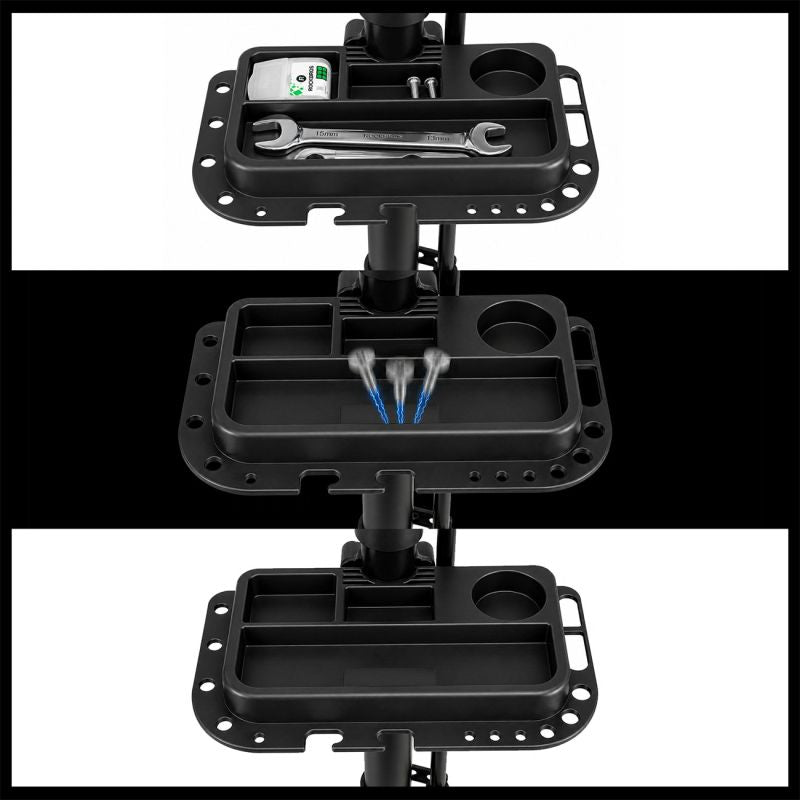 Wozinsky WSS-180 floor service stand with knobs for 30 kg bicycles - black fekete elektronika 304004-204490