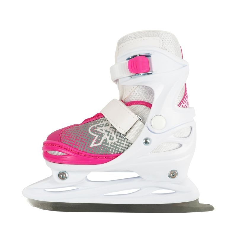 Roces Jokey Ice X skates white and pink 450746 001