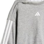 adidas Essentials Joggers Gray JV9852 Kids Tracksuit