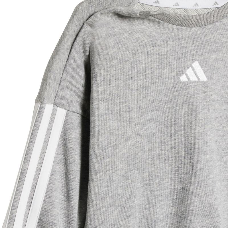 adidas Essentials Joggers Gray JV9852 Kids Tracksuit