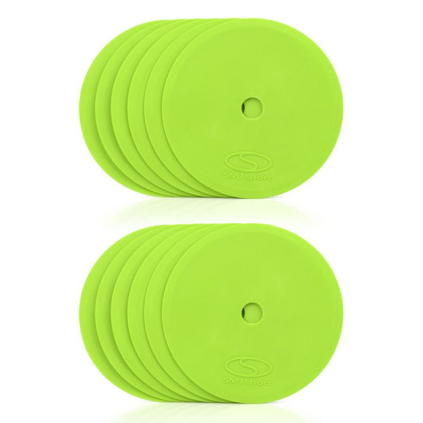 Smj Flat field markers - round 15 cm - 12x green sport ZPO-G Kiegészítő
