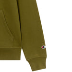 Champion Hooded Sweatshirt Men's 220271 GS585 oliva kapucnis pulóver