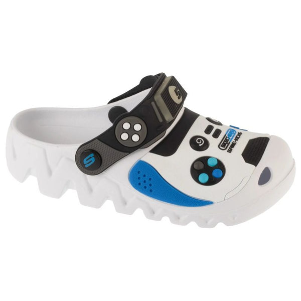 Skechers Foamies: Zaggle - Hydro-Pointz 406721L-WBKB White 30 General