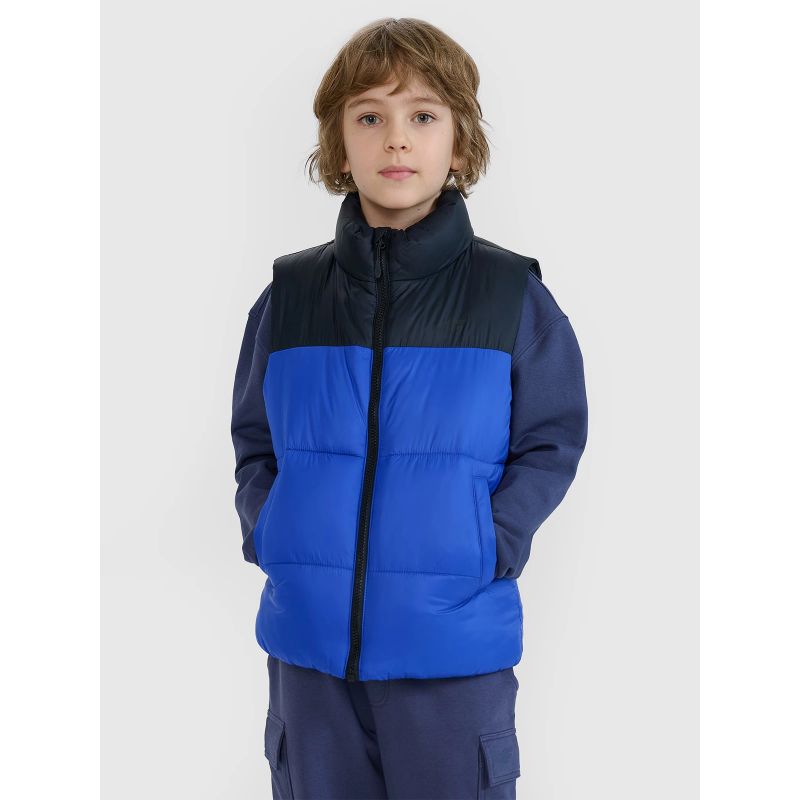4f Boy's down vest with synthetic filling 4FJWSS25TVJAM208-36S Kiegészítő