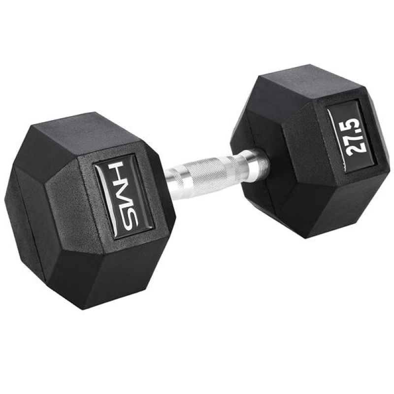HMS HEX PRO dumbbell 27.5 kg szürke póló 17-66-122