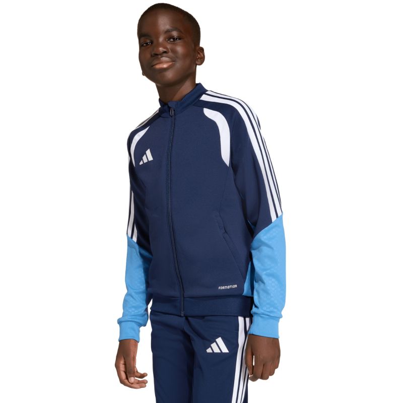 adidas Tiro 26 Competition Training navy blue kids' sweatshirt JN2322 116 cm pulóver