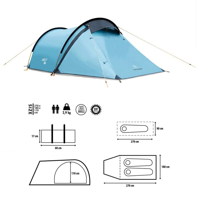 Camping Tent - Nils Camp NC6003 North Peak hátizsák