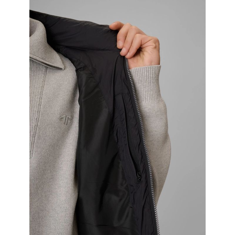 4F Men's vest with synthetic filling 3xl férfi mellény 4FRAW26TVJAM401-20S