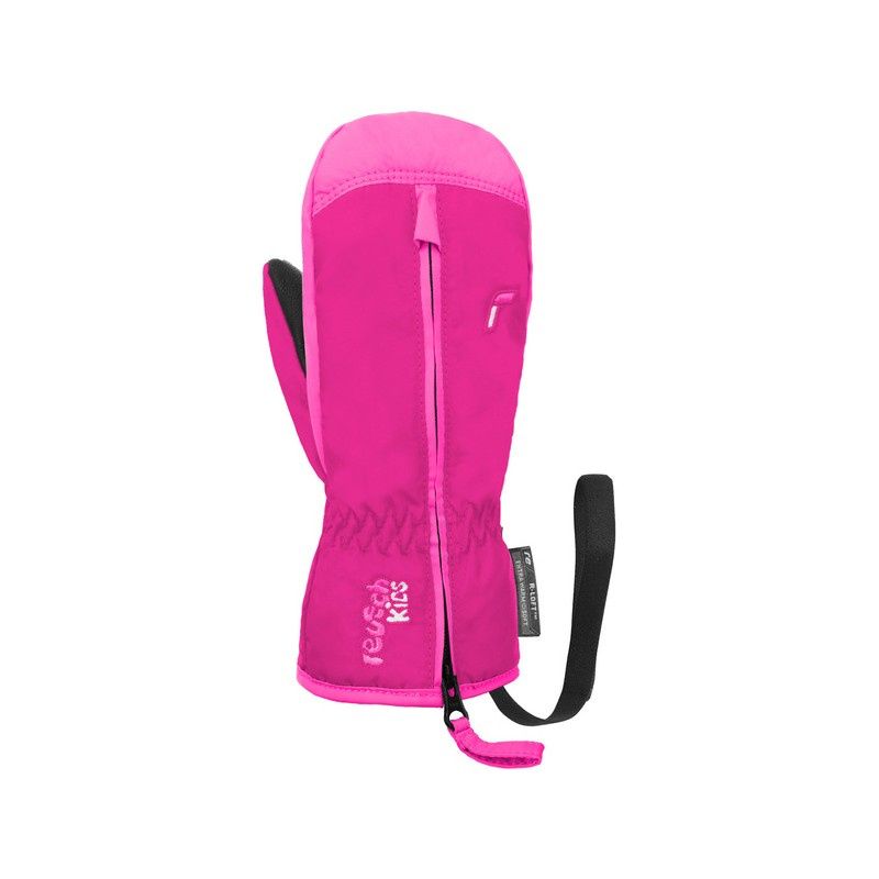 Reusch Ben Mitten children's winter gloves with zipper, insulated, pink (62/85/408/3329) Sapka