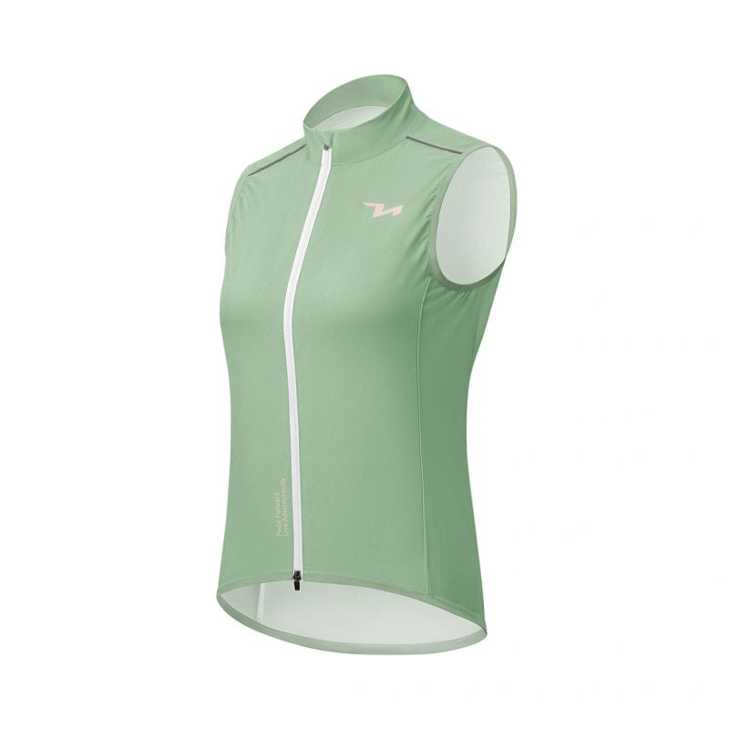 Rockbros MJ008 TVI Windproof Women's Cycling Vest M - Green m \ zielony mellény 15110022003-211691
