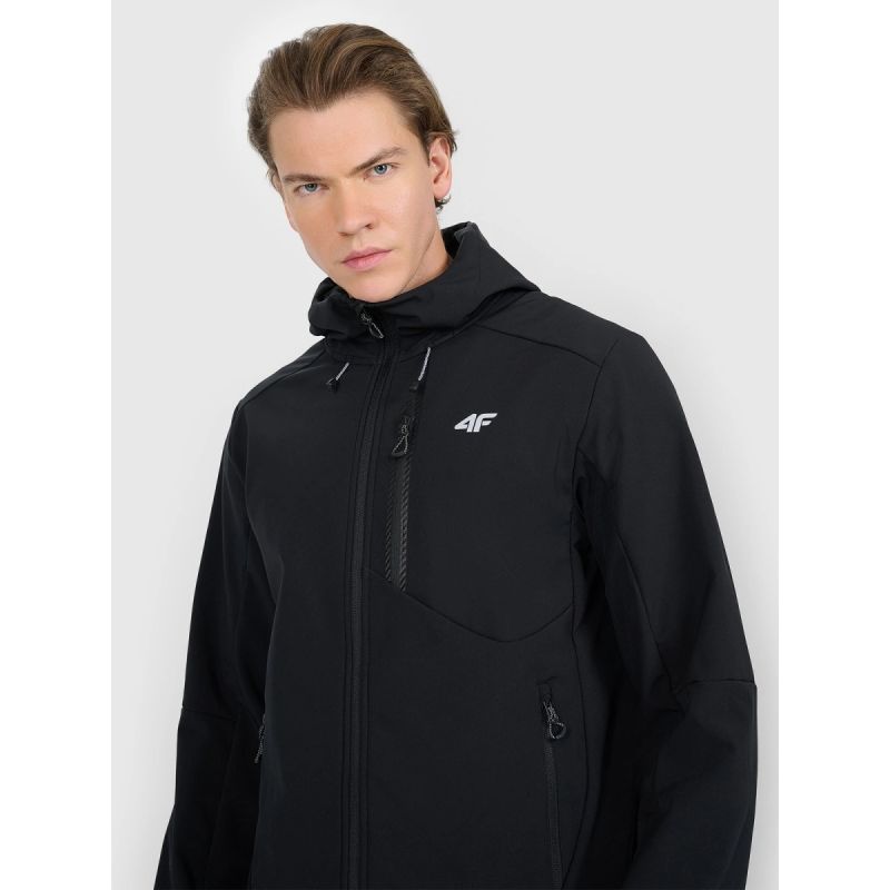 Men's 4F 4FRAW25TSOFM506-20S windproof membrane 8000 softshell jacket