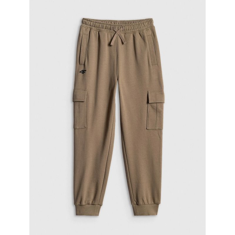 Boys' cargo sweatpants 4F