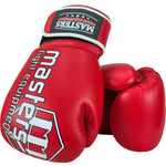 MASTERS FIGHT EQUIPMENT RPU-SMART red boxing gloves piros kesztyű 01302-10