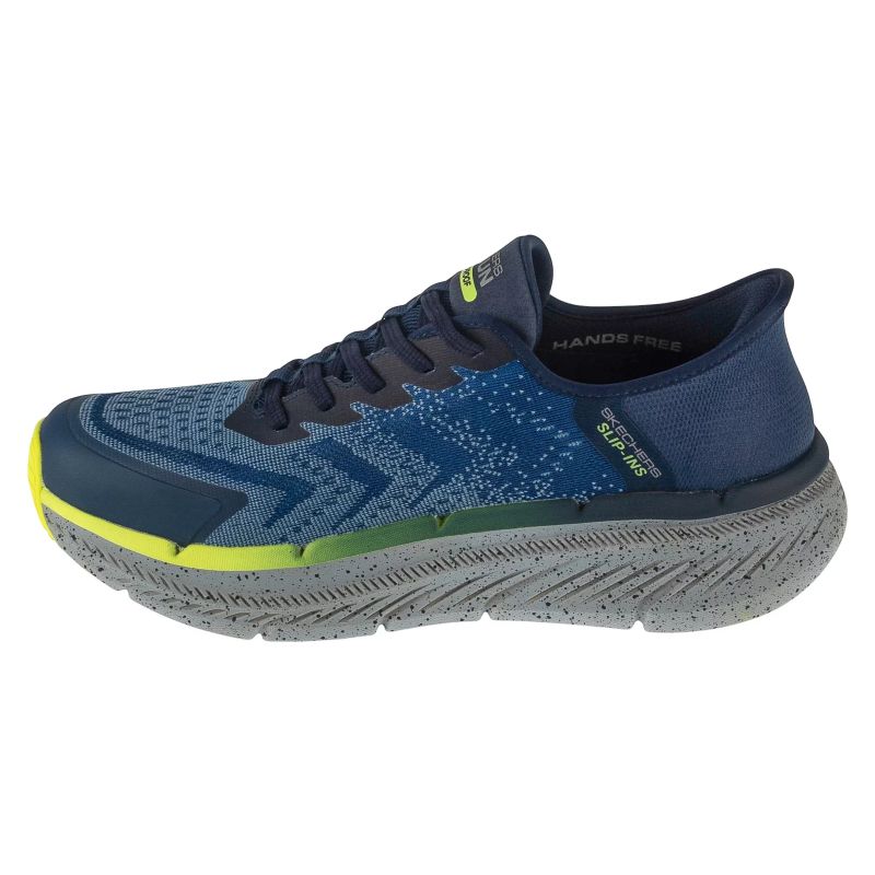Skechers Slip-Ins: Max Cushioning Premier 2.0 – Stanch, navy blue, sötétkék cipő 220527-NVYL