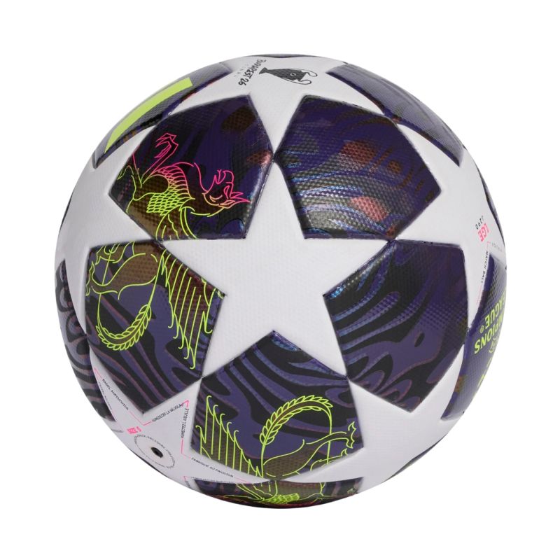 adidas UCL 25/26 Final League J290 Purple and White JX9097 fehér futball labda