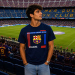 FC Barcelona men's cotton t-shirt póló 5001CETST