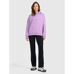 Women's sweatshirt with hood, open, 4F