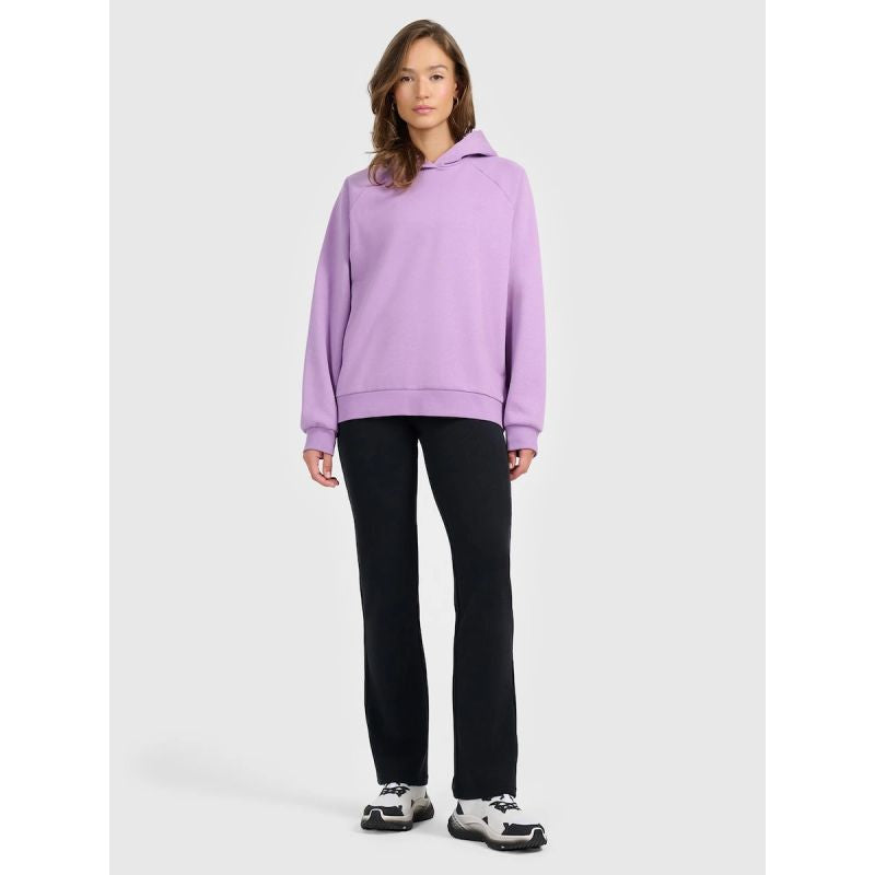 Women's sweatshirt with hood, open, 4F