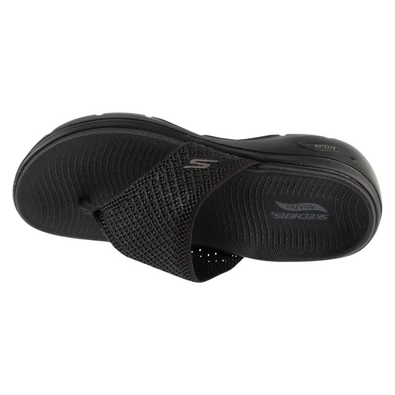 Skechers Go Walk Arch Fit 2.0 Sandal - Carrie Black fekete utcai cipő 140861-BBK