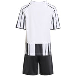 adidas Juventus 25/26 Home Kids' Kit White and Black JN5220
