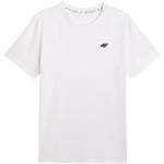 Men's T-shirt 4F M3341 4FWMM00TTSHM3341 10S fehér póló