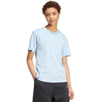Adidas Essentials Small Logo Women's T-Shirt Light Blue 2xs ruházat JY4962