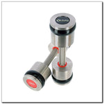 HMS Chrome dumbbells 2x9 kg silicone elements Premium HH09 súlyzó 17-66-142
