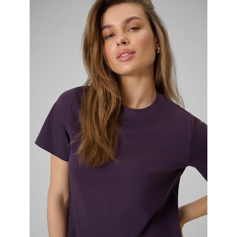 4F Women's regular plain T-shirt póló 4FRAW25TTSHF3625-50S