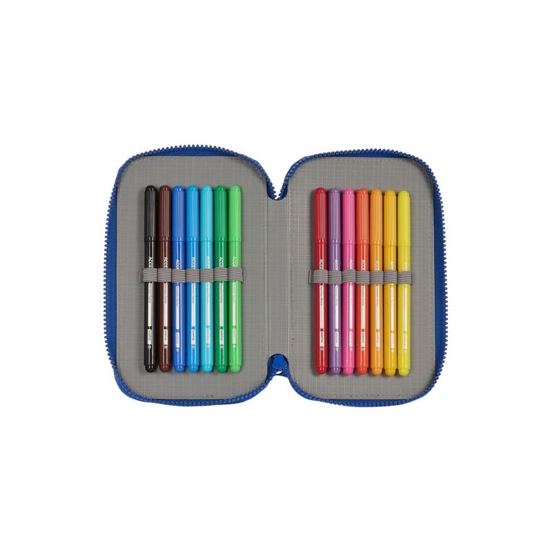 Real Madryt FC Barcelona Pencil Case with Accessories 412326854 Ceruzatartó