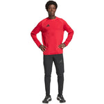 adidas Tiro 26 Travel Crew men's sweatshirt red KD3324 piros kapucnis pulóver