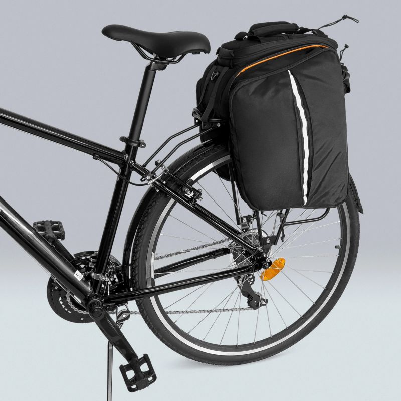 Wozinsky large bike rack 35l + rain cover black ( ) fekete táska 304004-63970
