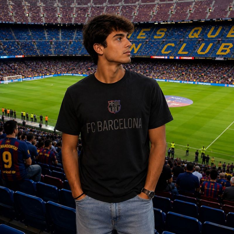 FC Barcelona men's cotton t-shirt póló 5001CBBE