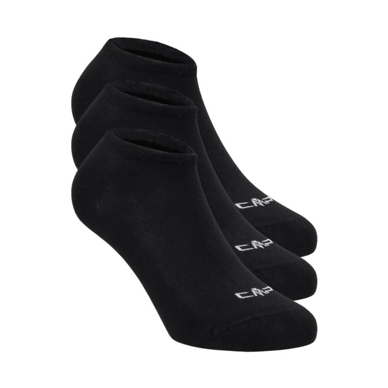 CMP Bamboo Invisible Socks 3-pack fekete socks, foot socks