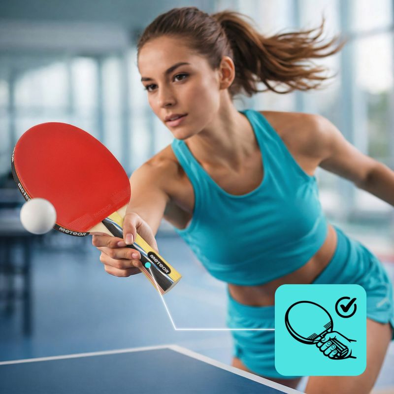 Meteor Mistral Table Tennis Racket uniw rackets
