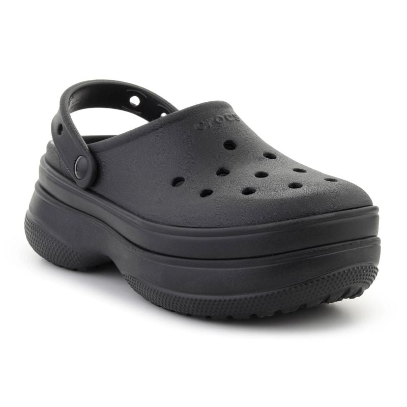 Crocs Classic Stacked Clog Black/Black