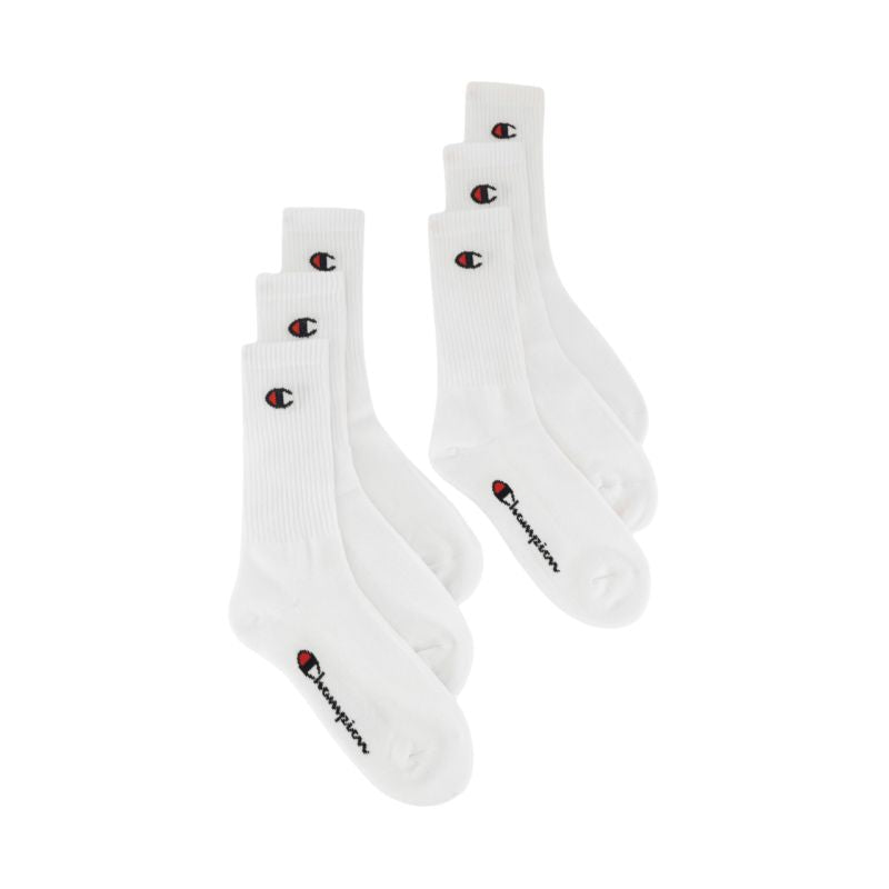 Champion 6-pack socks white U20005 WW001 fehér zokni